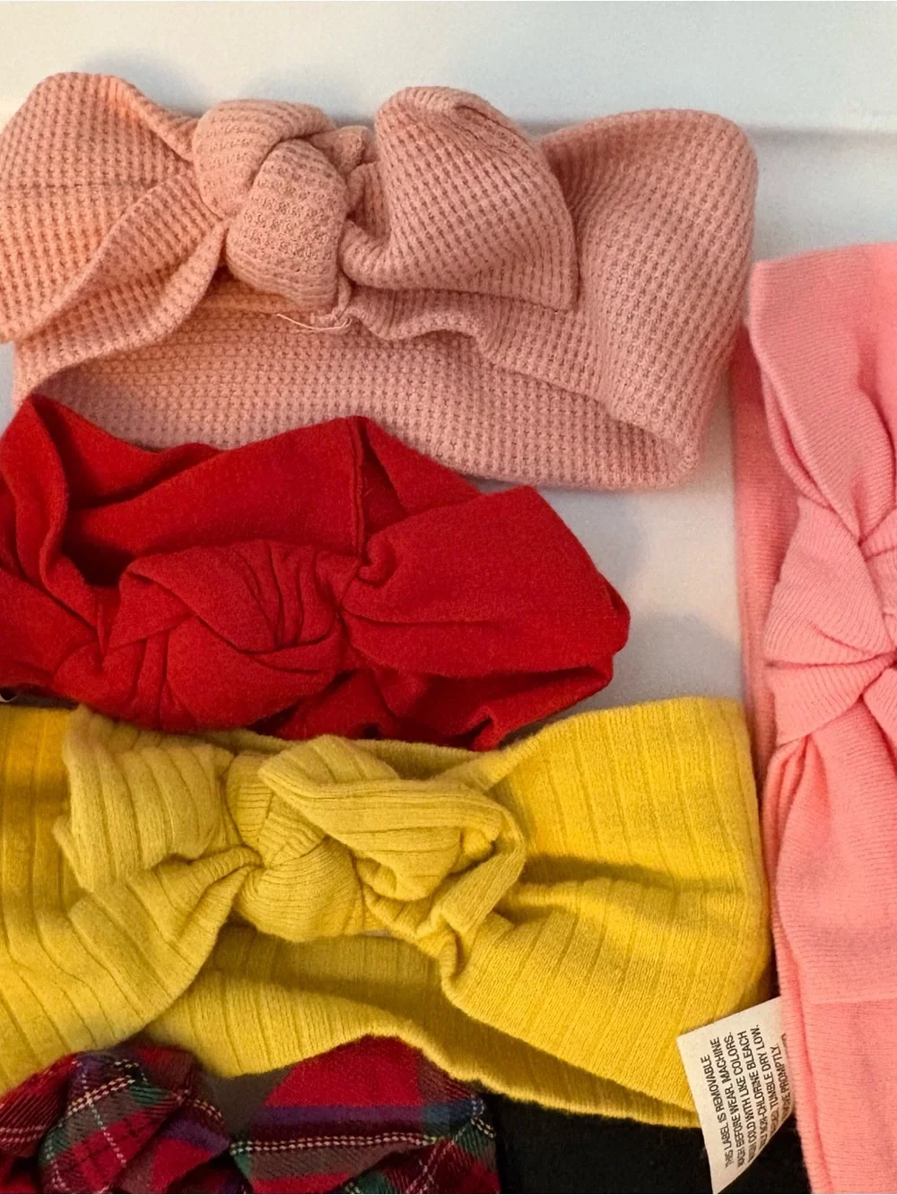 Bundle of 14 baby head bows and wraps
